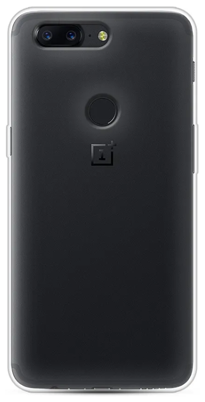 Чехол силиконовый для OnePlus 5T, прозрачный