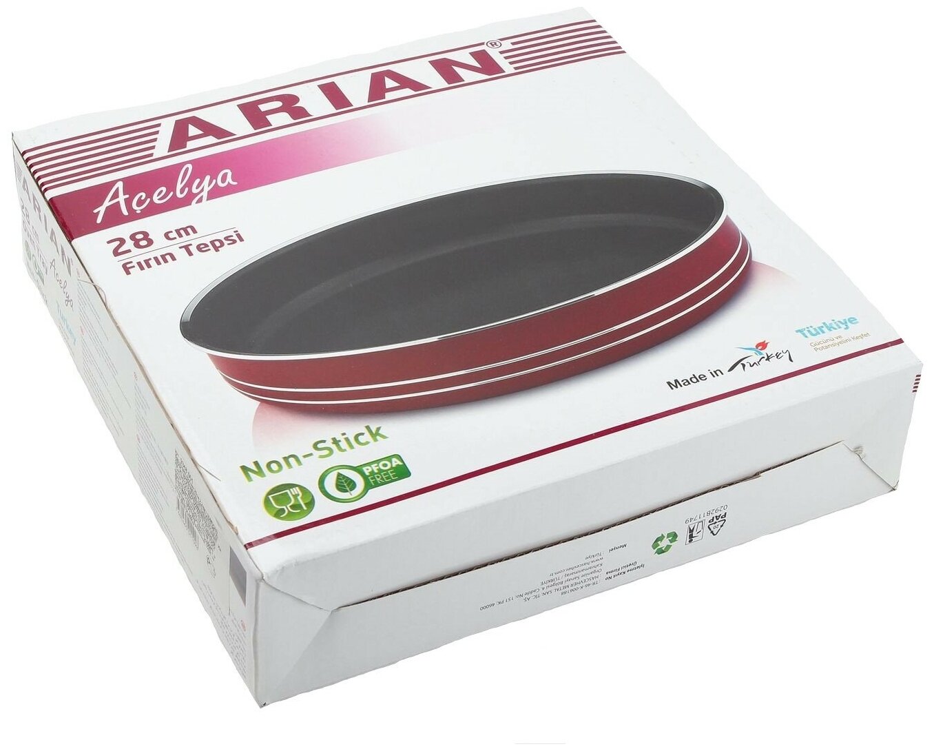 Форма круглая 32см 2,2мм — фото 1