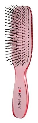 ILMH, Щетка для волос Русалочка розовая прозрачная М