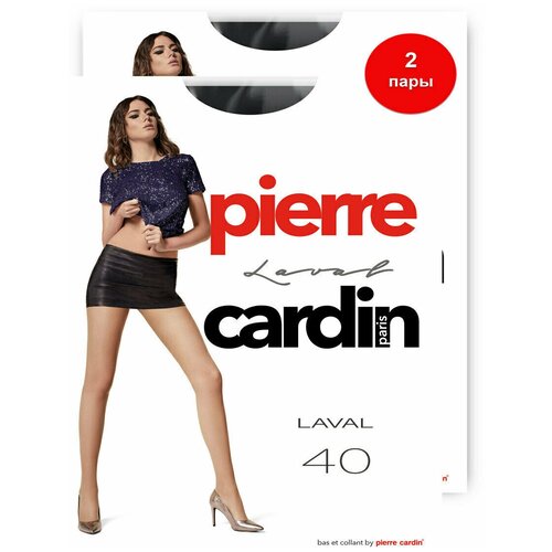 Колготки женские Pierre Cardin LAVAL 40 VB VISONE разме 2 (комплект 2 шт.)женские колготки, капроновые колготки, колготки женские плотные, телесные