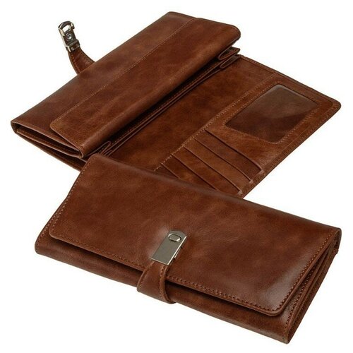 фото Кошелек grand, фактура гладкая, синий