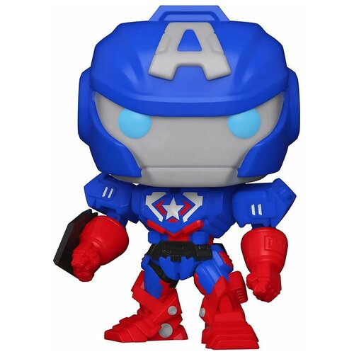 Фигурка Funko Pop! Marvel: Avengers MechStrike - Captain America 829 фигурка funko pop marvel avengers mechstrike captain america 829 gitd se