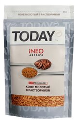 Кофе растворимый Today Ineo Arabica сублимированный, пакет, 150 г