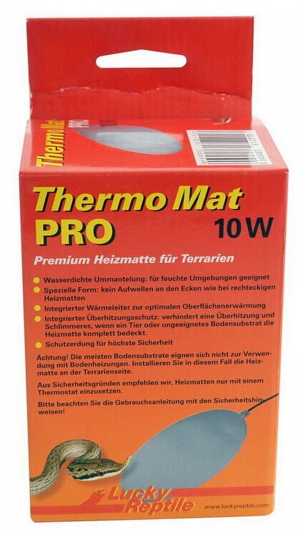 LUCKY REPTILE Термоковрик "PRO 10Вт", 25x15см (Германия) - фото №3