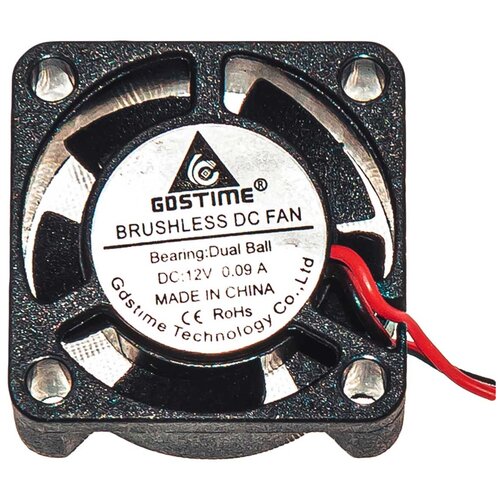 Осевой вентилятор корпусной 25х25х10мм 12Вольт 584₽