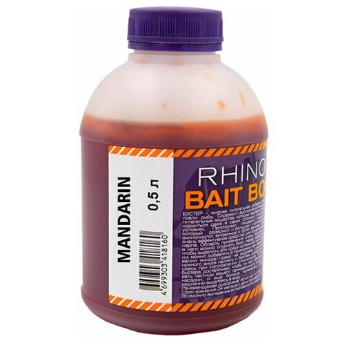 Ликвид Rhino Baits Bait Booster Liquid Food 0,5 л. Mandarin Мандарин