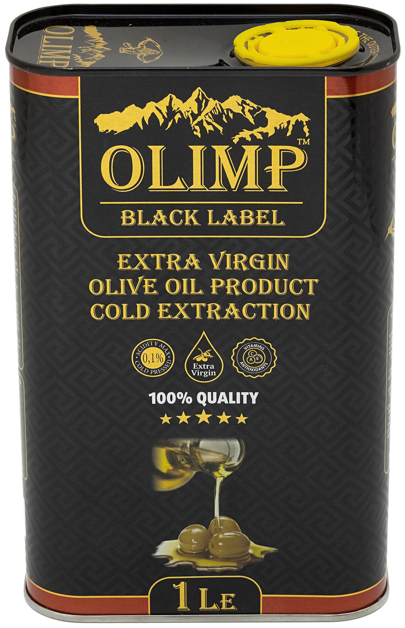 Оливковое масло Extra Virgin OLIMP GREEN LABEL Olive Oil 1л