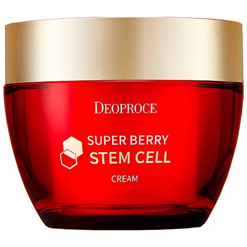 Крем со стволовыми клетками и ягодным комплексом Deoproce Super Berry Stem Cell Cream