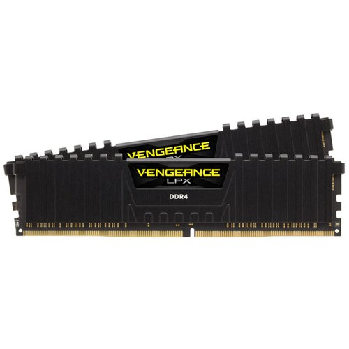 Модуль памяти Corsair Vengeance LPX DDR4 DIMM 18 3600MHz 64GB 2x32GB CMK64GX4M2D3600C Black 1994000₽