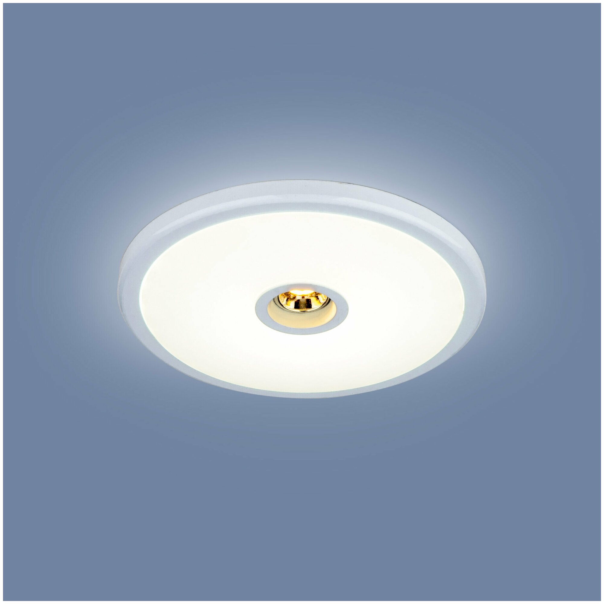 Встраиваемый светодиодный светильник Elektrostandard 9912 LED 6+4W WH белый a043963