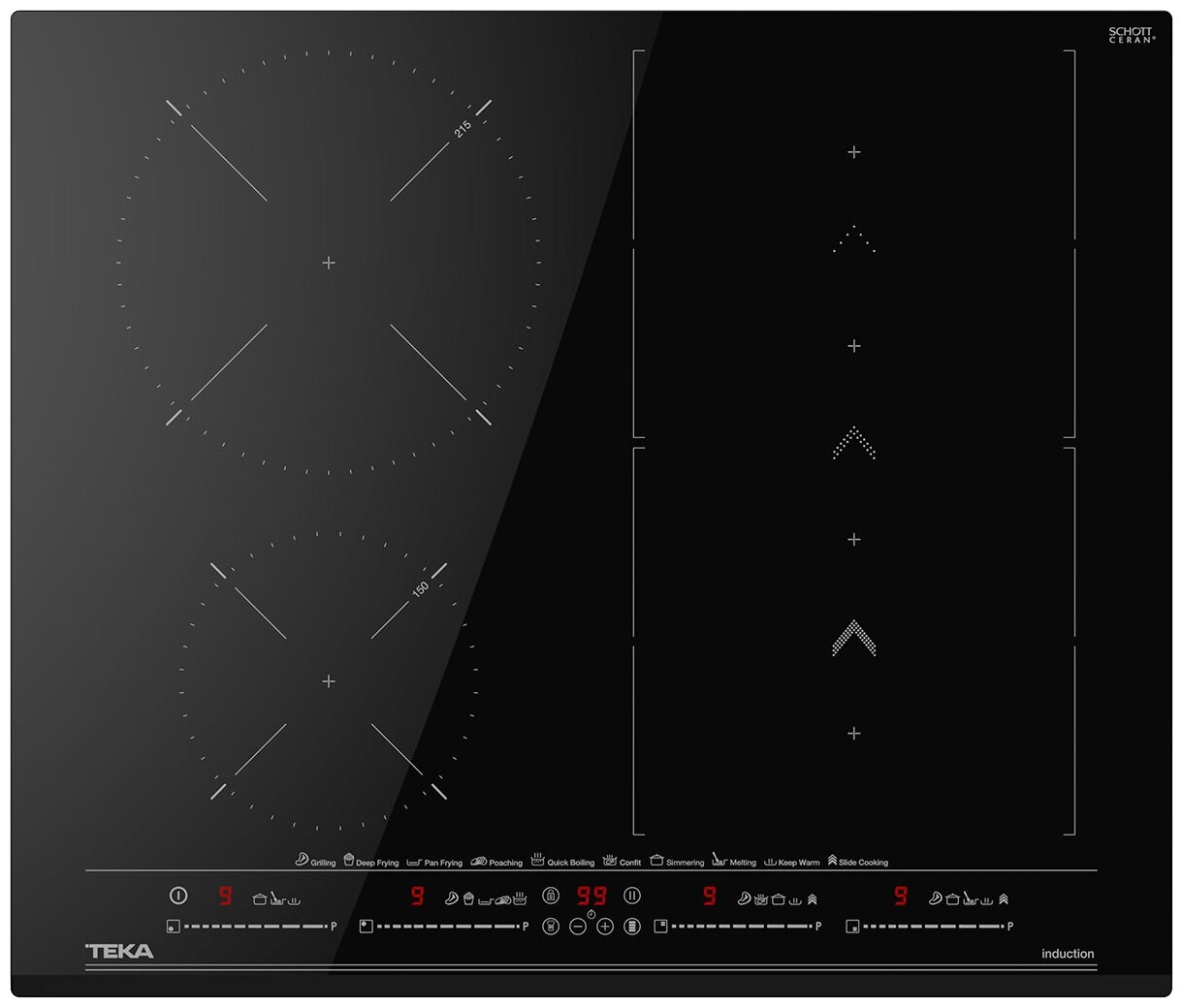 Индукционная панель Teka IZS 66800 MST Black