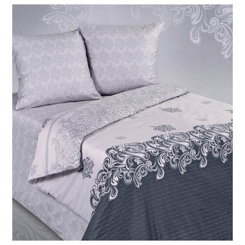 Экзотика. Постельное белье. Комплект постельного белья из сатина евро размер / евро стандарт 100% хлопок