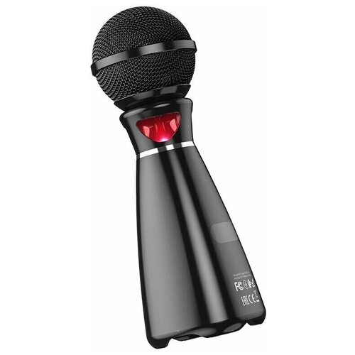Беспроводной микрофон Hoco BK6 Hi-song K song microphone черный 165500₽