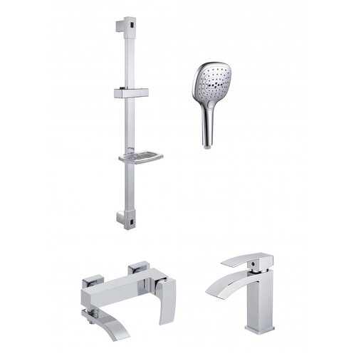 Комплект для ванной комнаты Grohenberg GB1007 хром