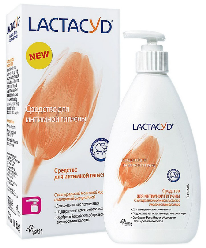LACTACYD Антибактериальное средство для интимной гигиены 250 мл