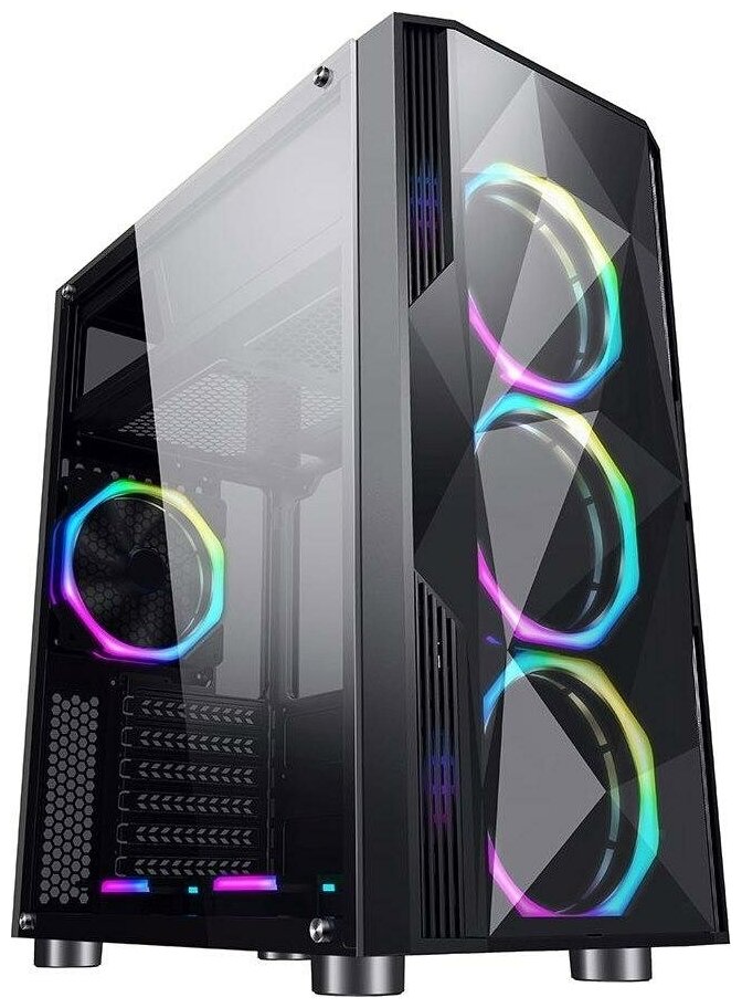 Компьютер oldi game PC 770 0794591>Intel® Core™ i5-11600KF 3.9GHz/B560M/DDR4-16Gb-3200MHz/SSD M.2 NVMe-512Gb/RTX3060TI-8Gb/750W/NoOs