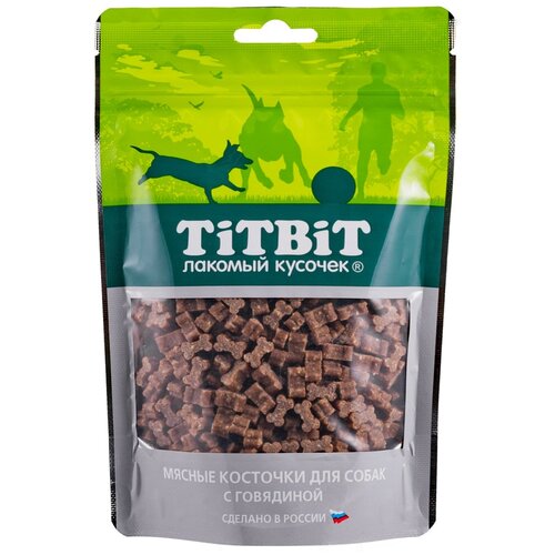 TiTBiT лакомство для собак Косточки мясные с говядиной - 150 г