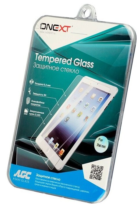 Гибридное стекло ONEXT для iPad mini 2/3