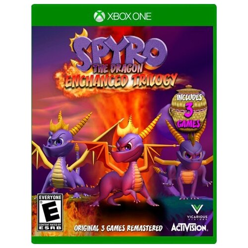 Игра Spyro Reignited Trilogy для Xbox One printio скатерть квадратная spyro the dragon