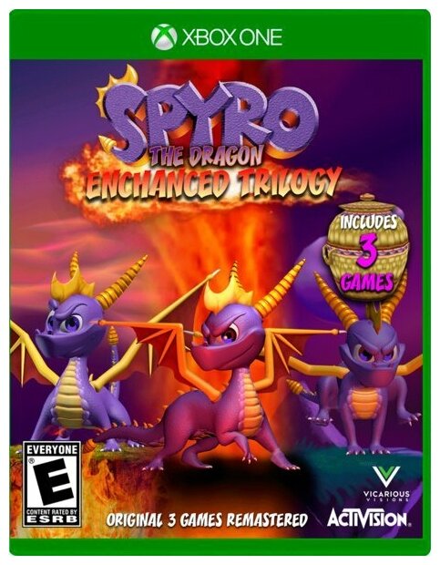 Игра Spyro Reignited Trilogy для Xbox One