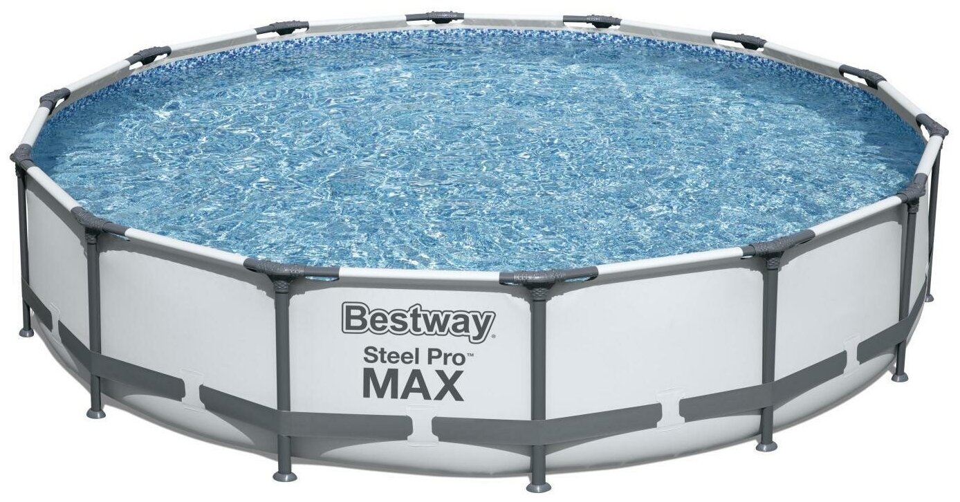 Бассейн каркасный Bestway Steel Pro Max 427х84см 10220л фильтр-насос 2006л/ч