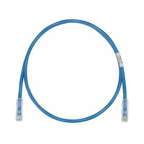 Патч-корд Panduit 3м (UTPSP3MBUY) патч корд panduit utpch7my вилка rj 45 вилка rj 45 кат 5е 7м белый пвх