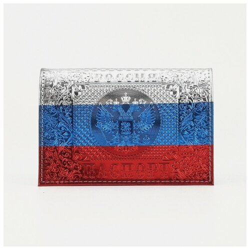 Обложка для паспорта, цвет триколор