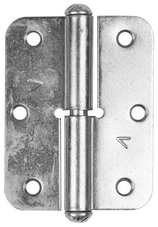 Петля накладная левая 85 цинк Четыре сезона