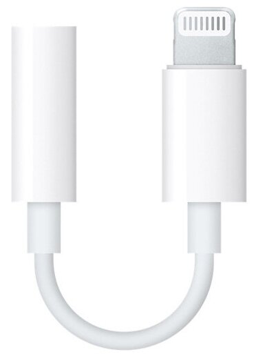 Переходник для iPod iPhone iPad Apple Lightning to 35mm Headphone Jack Adapter