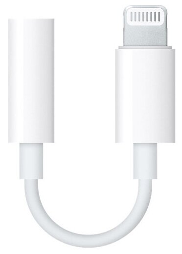 Переходник для iPod, iPhone, iPad Apple Lightning to 3.5mm Headphone Jack Adapter — фото 6