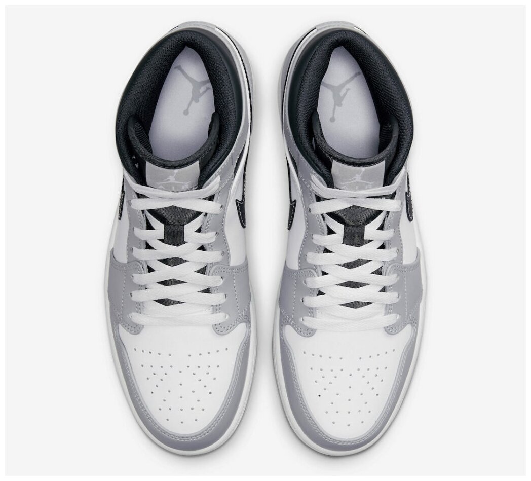 air jordan 1 mid light grey