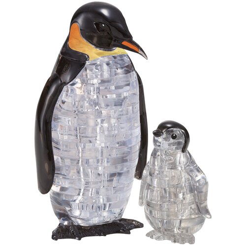 3D Головоломка Crystal Puzzle Пингвины 3d головоломка crystal puzzle сова янтарная 90247