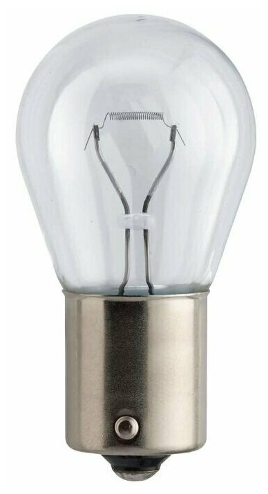 Лампа автомобильная Philips "LongLife Ecovision", P21W 12498 12V