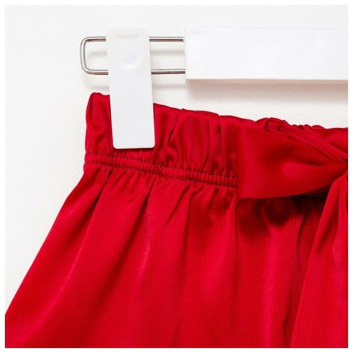 Пижама женская (майка, шорты) MINAKU: Light touch цвет бордовый, р-р 44 - фотография № 8