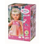 Кукла Baby Born Fantasy Sister 833148/Интерактивная кукла Беби Бон Сестричка Блондинка 43 см / Baby Born Soft Touch Сестра единорога - изображение