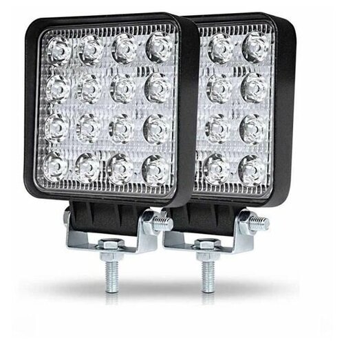 Комплект светодиодных фар/ фары вспышки/ фсо 96W