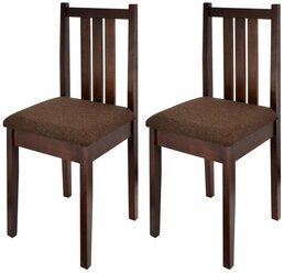 Комплект (2штуки) обеденных стульев KETT-UP ECO нильс, KU318.2П, деревянный, цвет орех