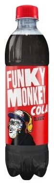 Газированный напиток FUNKY MONKEY Cola Classic 0,5 л.х 12 шт. ПЭТ - фотография № 5