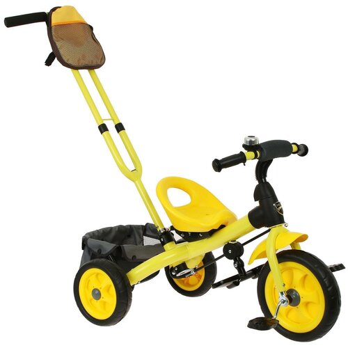 Велосипед трехколесный Лучик Vivat 3, цвет желтый / детский / для активного отдыха / малышам / подарок на день рождения / для игр на улице / спортивный инвентарь (1 шт.)