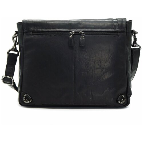 фото Кожаный деловой портфель-рюкзак aeronautica militare vintage, am-350