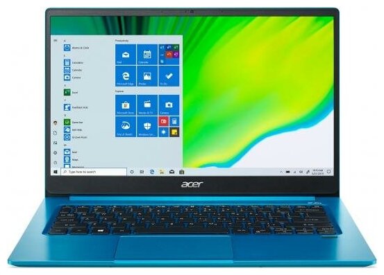 Ноутбук Acer Swift 3 SF314-43-R1KH 14 FHD AMD R3-5300U 8Gb 256GB SSD No ODD int wo OS синий NXACPER004
