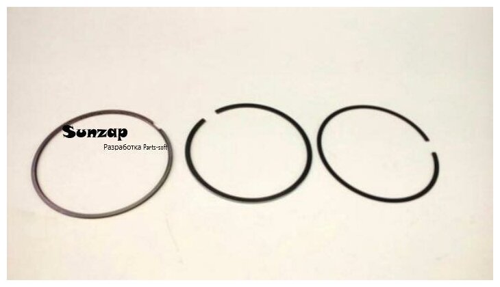 VOLVO 30750667 поршень К-Т 0,4 B5244/PISTON RING KIT [ORG]