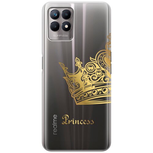 Силиконовый чехол с принтом True Princess для Realme 8i / Рилми 8 ай силиконовый чехол с принтом true princess для realme 7 рилми 7