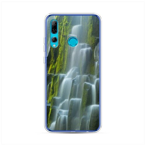 фото Силиконовый чехол "водопад 3" на huawei p smart plus 2019 / хуавей п смарт 2019 case place