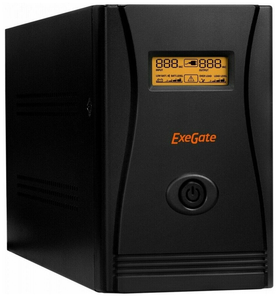 Источник бесперебойного питания ExeGate EP285500RUS SpecialPro Smart LLB-1500.LCD.AVR.C13.RJ.USB<150
