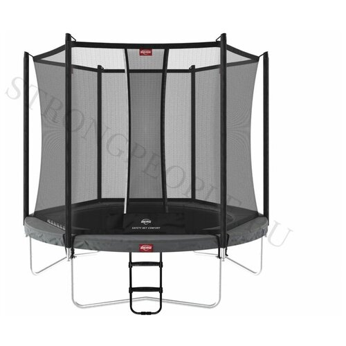 Батут Berg Favorit Regular 270 с сеткой Safety Net Comfort батут berg favorit regular 200 grey safety net comfort