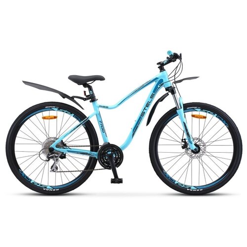 Велосипед STELS Miss-7700 MD 275 V010 155 бирюзовый 2672700₽