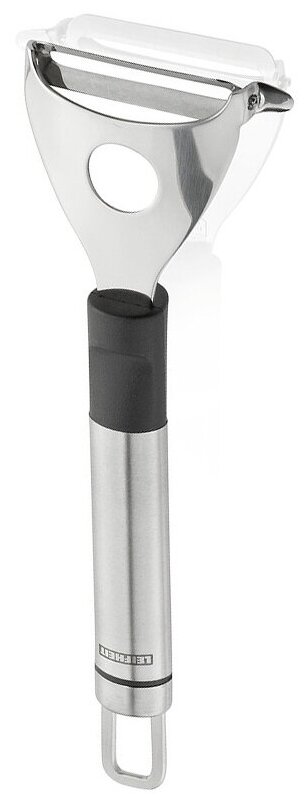 Картинки Овощечистка Y-образная Leifheit, для овощей и фруктов, нержавеющая сталь, серебристая