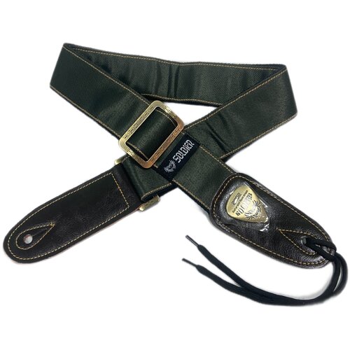 Гитарный ремень, SOLDIER, 95/155, хаки