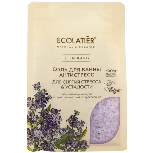 Ecolatier Соль для ванны Антистресс 600г